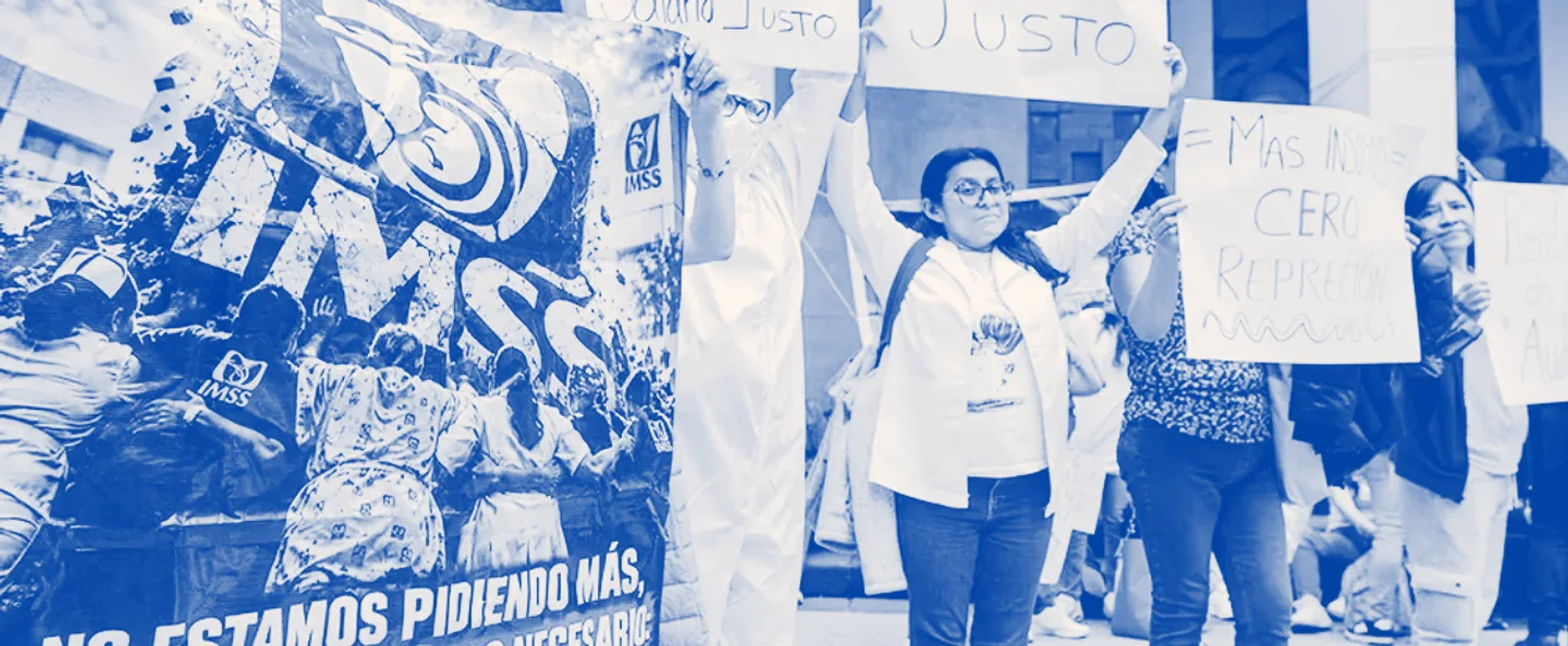 Trabajadores del IMSS en paro antes de la consulta del 14 de octubre, con cifras en disputa y denuncias por falta de insumos