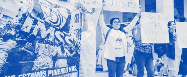 Trabajadores del IMSS en paro antes de la consulta del 14 de octubre, con cifras en disputa y denuncias por falta de insumos