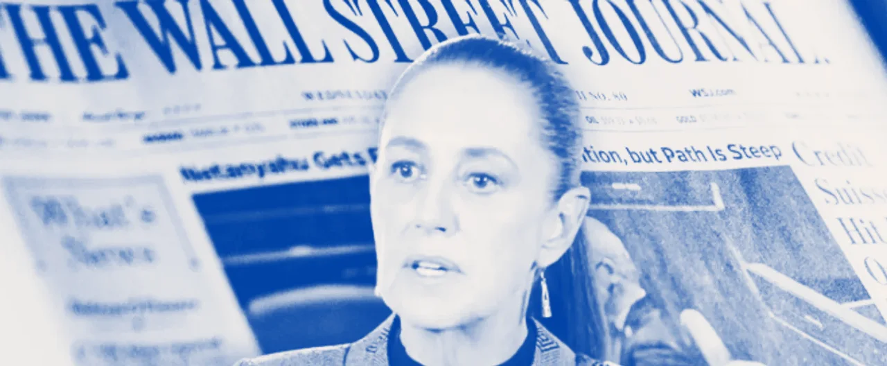 Sheinbaum resta crédito al WSJ y no aclara la reunión sobre las cuentas de exfuncionarios de Baja California